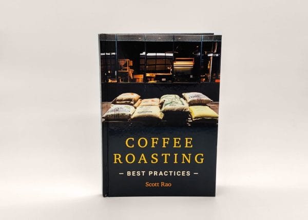 Coffee Roasting - Front Cover Pagina I a copertei cartii "Coffee Roasting - Best Practices"