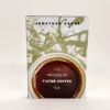 Filter Coffee - Front Cover Pagina I a copertei cartii "The Physics of Filter Coffee"