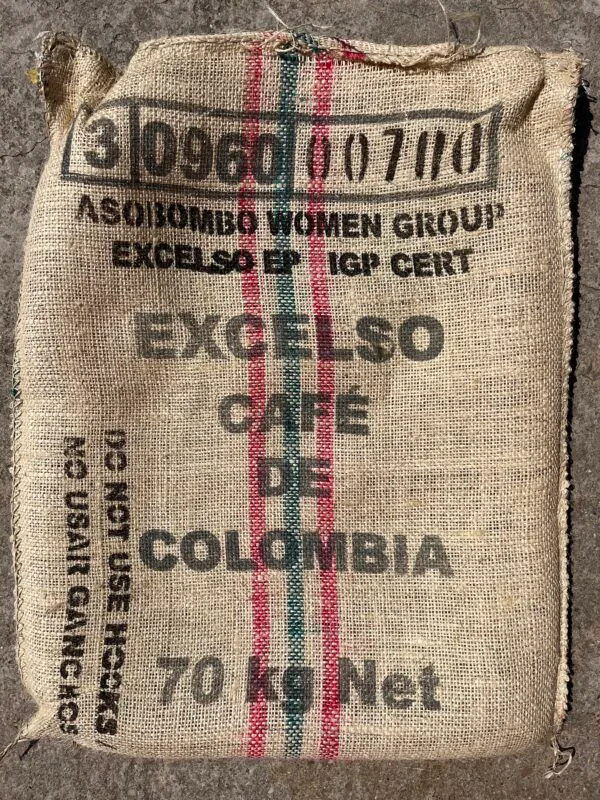 Sac Cafea Columbia Asobombo Verso Sac Cafea Columbia Asobombo Verso